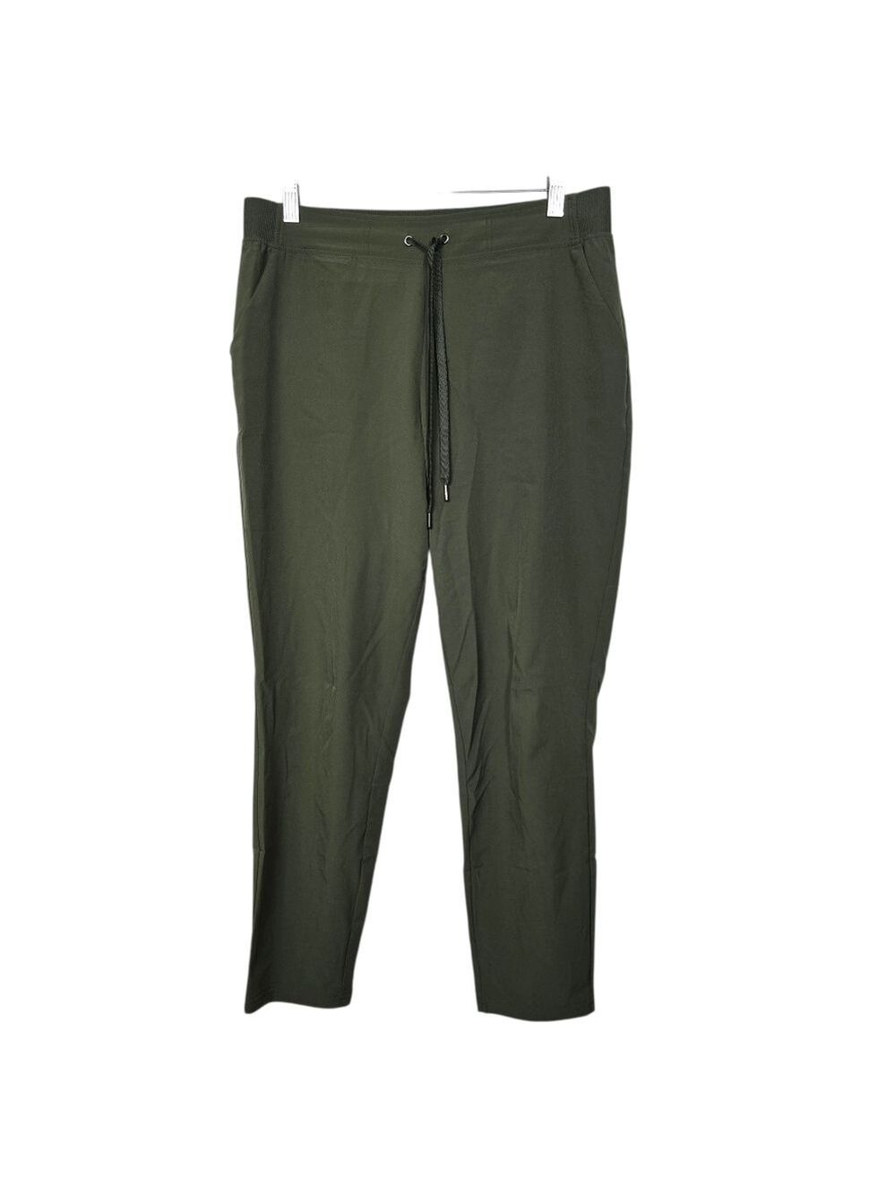 Avia Green Casual Drawstrings Lightweight Pants M